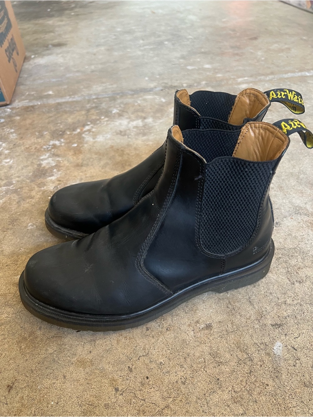 Dr. Martens Black Leather Chukka Boots for Men